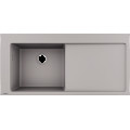 Кухонна мийка Hansgrohe S5110-F450 1050х510 полиця праворуч Concretegrey (43330380)