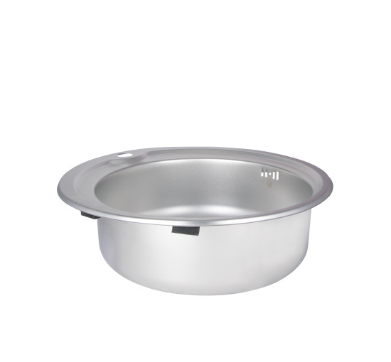 Кухонная мойка Lidz 510-D 0,6 мм Micro Decor (LIDZ510D06MD160)