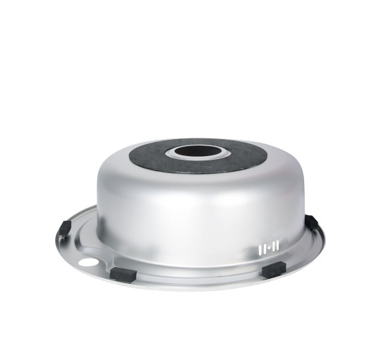 Кухонная мойка Lidz 510-D 0,6 мм Micro Decor (LIDZ510D06MD160)