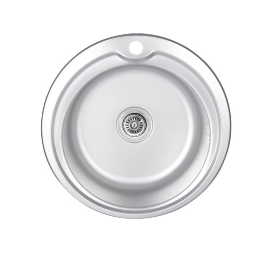 Кухонная мойка Lidz 510-D 0,6 мм Micro Decor (LIDZ510D06MD160)