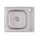 Кухонна мийка Lidz 6050-L 0,6 мм Decor (LIDZ6050L06DEC)