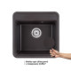 Кухонная раковина Qtap CS 5151 Coffee (QTCS5151COF)