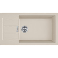 Кухонная мойка Franke Sirius 2.0 S2D Slim 611-78 XL (143.0627.385) из тектонайта - врезная - оборотная - цвет Сахара (2 отверстия)