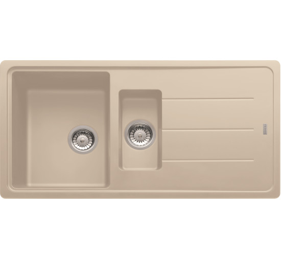 Кухонна мийка Franke Basis BFG 651 (114.0205.000) гранітна - врізна - оборотна - колір Сахара