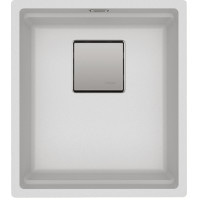 Кухонна мийка Franke KUBUS 2 KNG 110-37 (125.0517.106) гранітна - монтаж під стільницю - колір Білий - (коландер та коврик Rollmat у комплекті)