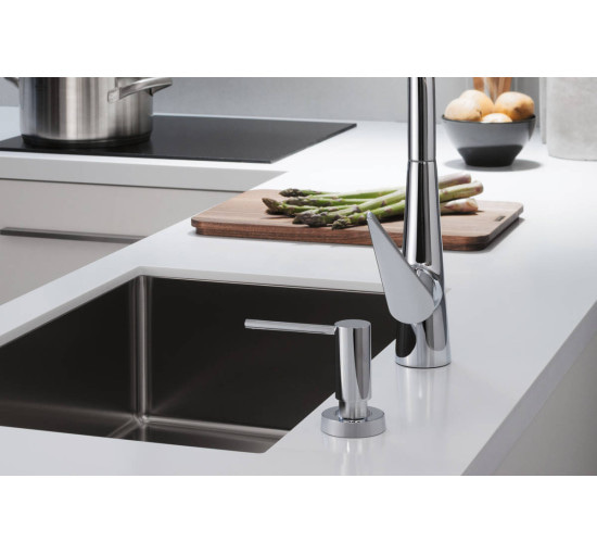 Кухонна мийка Hansgrohe S719-U660 під стільницю 710х450 сталь (43428800) Stainless Steel