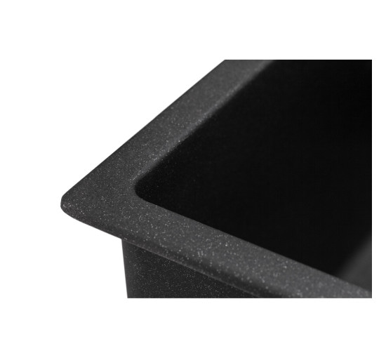 Кухонная мойка GRANADO Under top Black shine