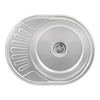 Кухонная мойка Lidz 5745 0,6 мм Polish (LIDZ5745POL06)