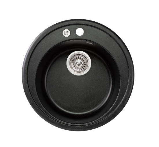 Кухонна мийка Lidz D510/200 BLM-14 (LIDZBLM14D510200)