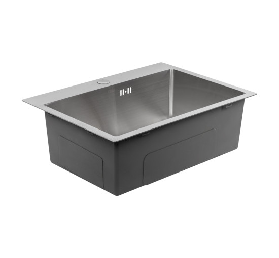 Кухонна мийка Qtap D5843 2.7/1.0 мм Satin (QTD584310)