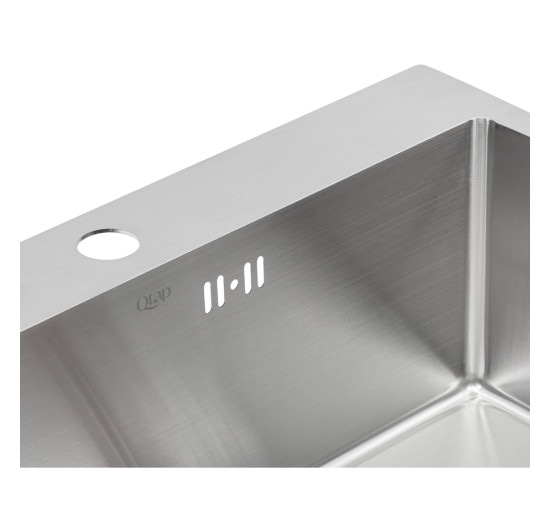 Кухонна мийка Qtap D5843 2.7/1.0 мм Satin (QTD584310)