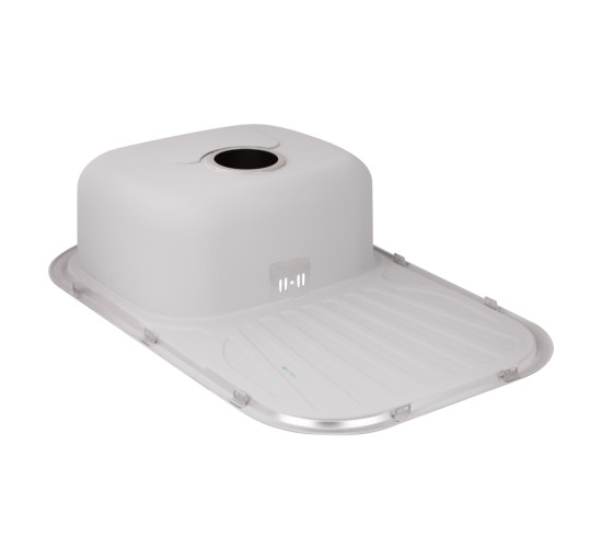 Кухонна мийка Qtap 7448 0,8 мм Micro Decor (QT7448MICDEC08)