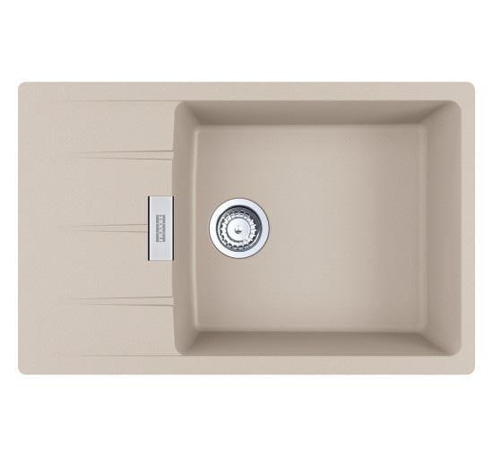 Кухонна мийка Franke Centro CNG 611-78 XL (114.0630.432) гранітна - врізна - оборотна - колір Сахара