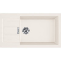 Кухонна мийка Franke Sirius 2.0 S2D Slim 611-78 XL (143.0627.386) з тектонайта - врізна - оборотна - колір Маскарпоне (2 отвори)