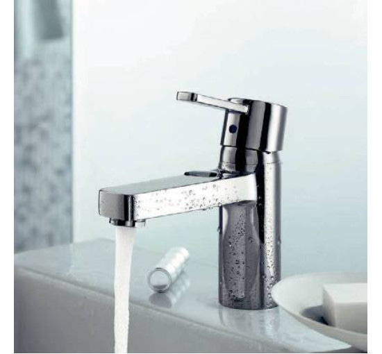 Смеситель для умывальника Kludi Zenta 75 хром, без д / к (382620575)