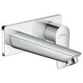 Смеситель Hansgrohe Talis E для раковины из стены: скрытый монтаж (165 мм) хромированный (71732000)