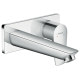 Смеситель Hansgrohe Talis E для раковины из стены: скрытый монтаж (165 мм) хромированный (71732000)