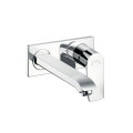 Змішувач Hansgrohe Mertis для раковини зі стіни: прихований монтаж (225 мм) хромований (31086000)