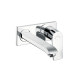 Змішувач Hansgrohe Mertis для раковини зі стіни: прихований монтаж (225 мм) хромований (31086000)