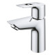 Змішувач для умивальника одноважільний GROHE BauLoop хром латунь з донним клапаном 23883001