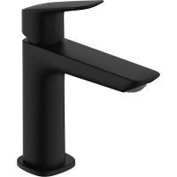 Змішувач hansgrohe Logis CoolStart для раковини без зливного набору, чорний матовий 71255670