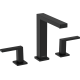 Смеситель hansgrohe Tecturis E для раковины со сливным гарнитуром, черный матовый 73030670