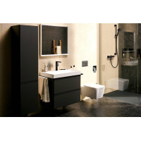 Смеситель hansgrohe Tecturis E CoolStart EcoSmart+ для раковины со сливным гарнитуром, бронза 73060140