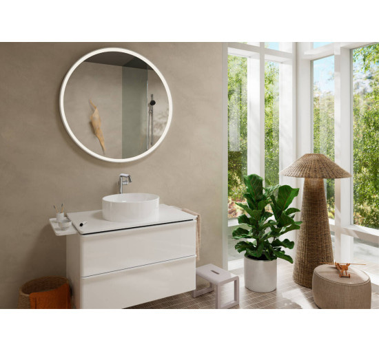 Змішувач hansgrohe Tecturis S CoolStart EcoSmart+ для раковини без зливного гарнитуру, хром 73372000