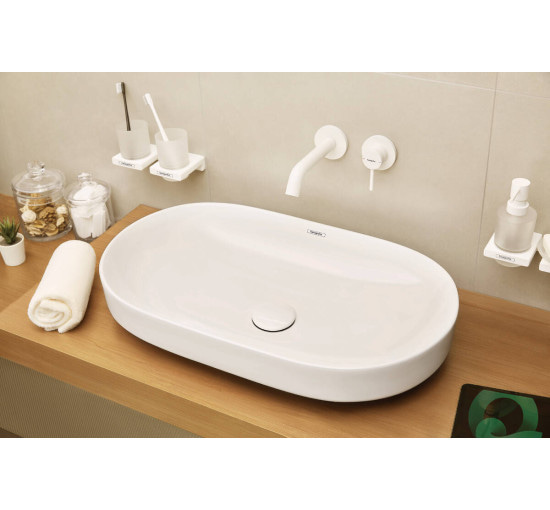 Змішувач hansgrohe Tecturis S для раковини прихованого монтажу, білий матовий 73350700