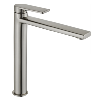 Змішувач для раковини (умивальника) REA VERSO NIKIEL BRUSHED високий