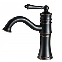 змішувач для умивальника Rea Vintage чорний (REA-B0226)