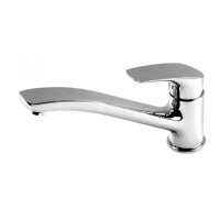 Смеситель для мойки Deante Cynia хром с прямоугольным носиком (BCY 060M)