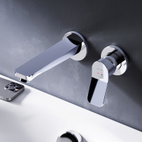 Змішувач для раковини, що монтується в стіну AM.PM F85A72600 X-Joy