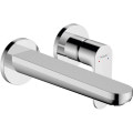 Смеситель Hansgrohe Rebris S для раковины со стены скрытый монтаж 200 мм, Chrome (72528000)