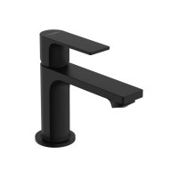 Змішувач Hansgrohe Rebris E 80 Coolstart для умивальника без д/к. Matt Black (72554670)