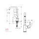 Змішувач Hansgrohe Focus E 240 для умивальника (31609000)