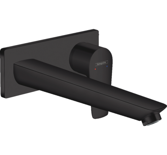 Змішувач Hansgrohe Talis E для раковини зі стіни прихованого монтажу, 225 мм / Matt Black (71734670)