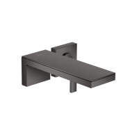 Змішувач Axor MyEdition 221 для раковини зі стіни на 2 отвори, без накладки Polished Black Chrome 47062330