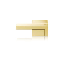 Смеситель Axor Edge 130 для раковины врезной на 3 отверстия Polished Gold Optic 46050990
