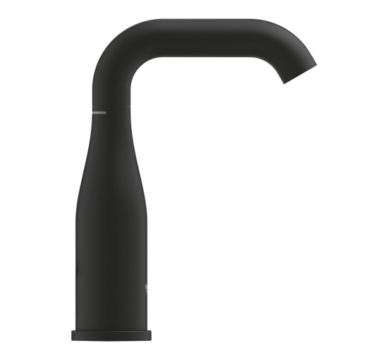 Смеситель для умывальника однорычажный GROHE Essence черный латунь 24176KF1