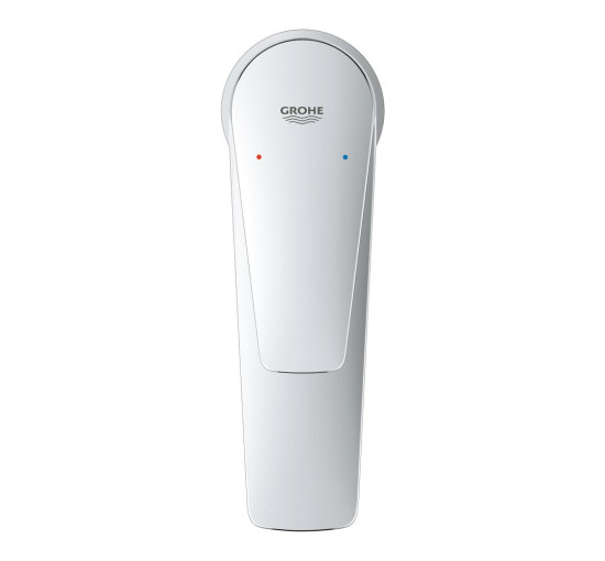 Смеситель для умывальника с высоким изливом GROHE StartEdge хром латунь с донным клапаном 23777001
