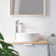 Смеситель для умывальника с высоким изливом GROHE StartEdge хром латунь с донным клапаном 23777001