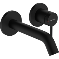 Смеситель hansgrohe Tecturis S для раковины скрытого монтажа, черный матовый 73350670