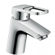 Кран для умивальника одновентильний HANSGROHE Logis Loop хром латунь з донним клапаном 71150000