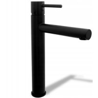 змішувач для умивальника Rea чорний Tess високий (REA-B0229)