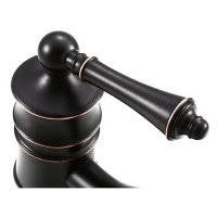 змішувач для умивальника Rea Vintage чорний високий (REA-B0227)