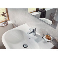 Змішувач для умивальника Kludi Pure Solid 75 хром, без д / к (340280575)