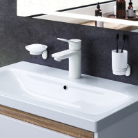 Смеситель для раковины, белый AM.PM F85A02133 X-Joy