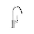 Змішувач Hansgrohe Rebris E 210 для умивальника рух. носик з д/к pop-up. Matt Black (72576670)
