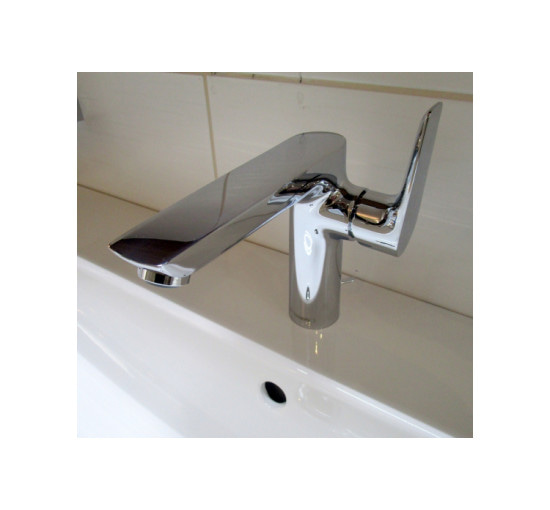 Змішувач Hansgrohe Talis E 150 для умивальника без донного клапана (71755000)